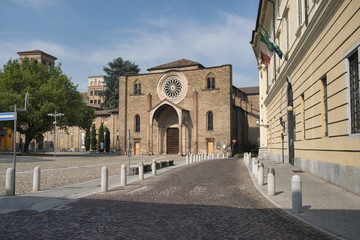 Fototapeta na wymiar Lodi (Italy): San Francesco church