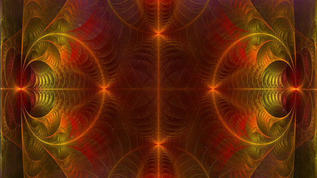 abstrakt fraktal muster