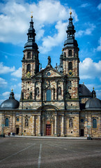 Fototapeta premium Der Dom St. Salvator zu Fulda (Hoher Dom zu Fulda)
