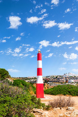 phare et port d'Albufeira