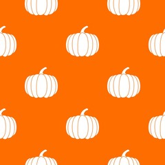 Pumpkin pattern seamless