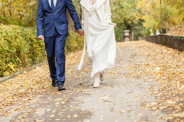 The newlyweds, Wedding Walk