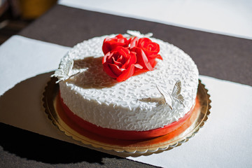 Cake rustic, a wedding cake