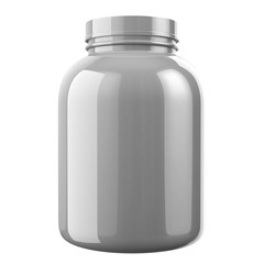 Gray Protien Bottle