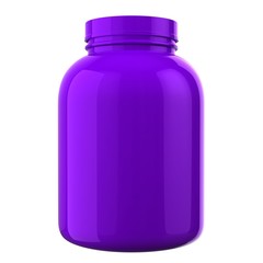 Violet Protien Bottle