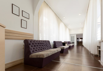 Hotel lounge interior