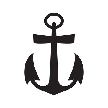 ship anchor icon- vector illustration