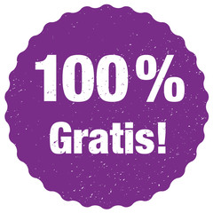 100 % Gratis! Sticker - Vektor - violett