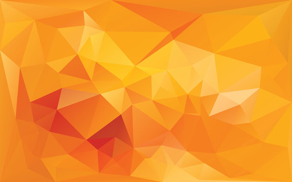 abstract background in yellow orange colors