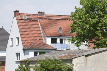 Wohnhaus, Einfamilienhaus,  Bäume