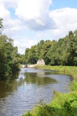 Canal du Blavet, entre Lorient et Pontivy dans le Morbihan