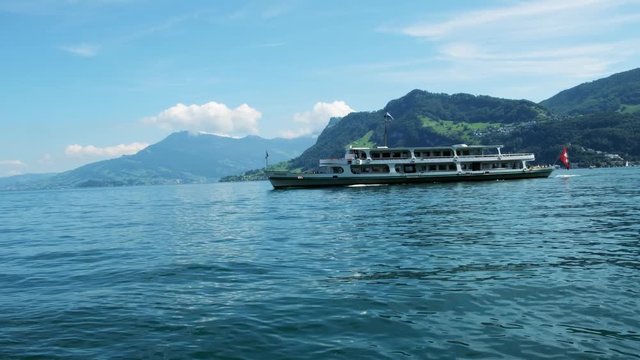 Lake Lucerne pleasure boat crossing