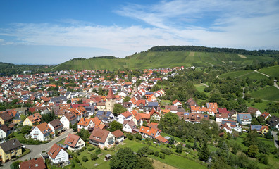 Fototapeta premium Korb im Remstal