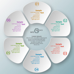 Abstract 3D Paper Infographics