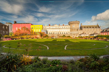 Obraz premium Park w Dublinie w Irlandii