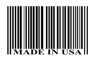 Code barres made in USA