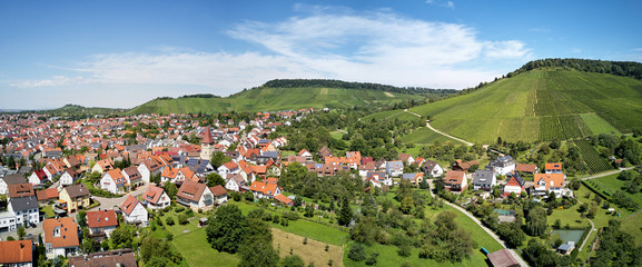 Panorama Korb im Remstal