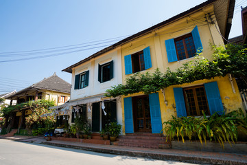 Fototapeta na wymiar Architecture of Luang Prabang Laos