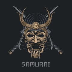 Samurai mask Japanese