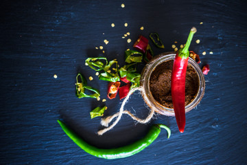 Organic food concept