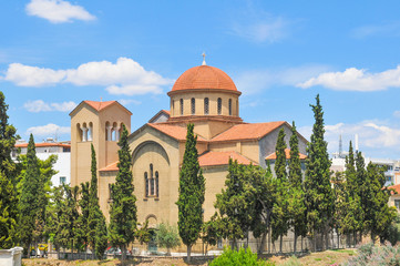 Orthodox church in Athens, Greece