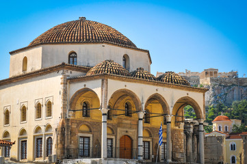 Tzistarakis Mosque in Athens, Greece