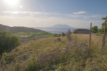 Naklejka premium Gokceada island in Turkey