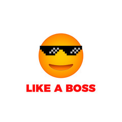 like boss face