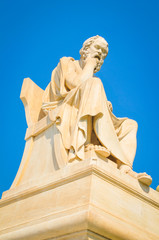 Fototapeta premium Statue of Socrates