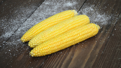 a boiled corn