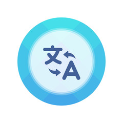 Paper Flat Cirlce Button