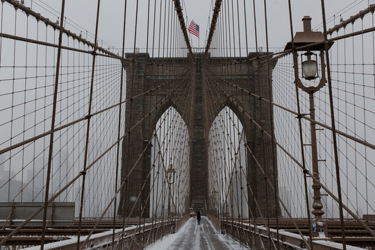 Snow Storm in Brooklyn