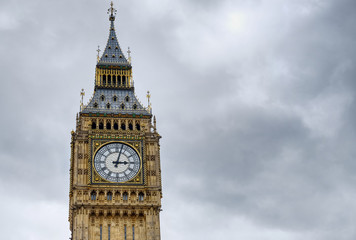 Fototapeta na wymiar Big Ben Bell of the Palace of Westminster in London