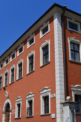 Naklejka premium Gemeindehaus Schlanders Vinschgau-Südtirol 