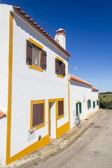 Fototapeta na wymiar Portuguese villagein Almograve