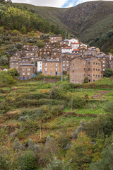 Exposure of the Village of Piodao, Serra da Estrela, Portugal