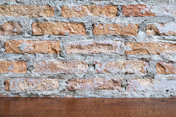 Old brick wall back ground