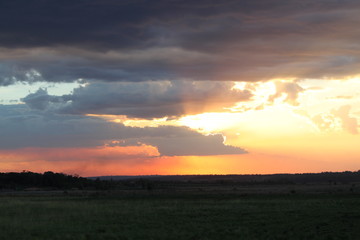 Sonnenuntergang Paraguay