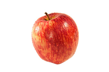 beautiful and yummy fresh Ripe red apple