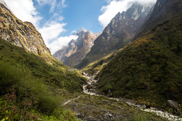 Annapurna mountain range