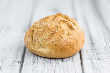 Portion of German Buns, selective focus