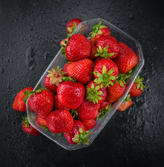 Portion of Strawberries