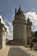 Fototapeta premium Schloss von Langeais, Loire-Tal, Frankreich