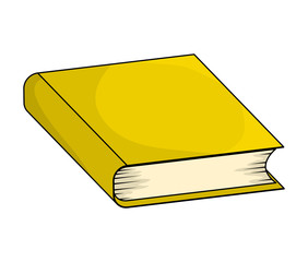 closed book vector symbol icon design. Beautiful illustration isolated on white background