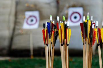 color arrow tails