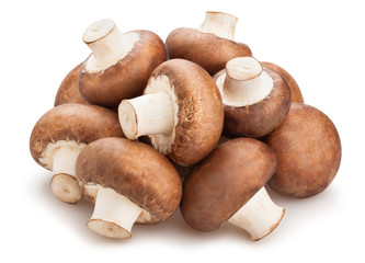 brown mushrooms