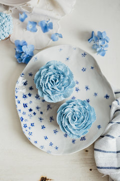 Blue cupcakes