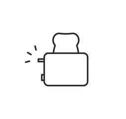 Toaster vector icon