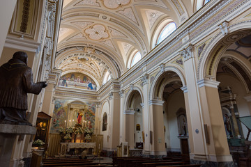 Pietrelcina BN, Chiesa di Santa Maria degli Angeli
