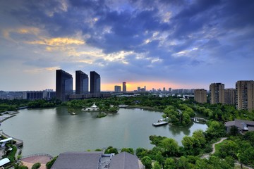 the morning of the city